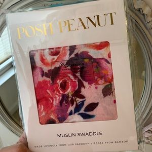 Posh Peanut Dusk Rose Swaddle